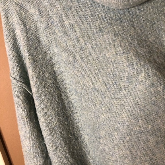 American Eagle Cowl‎ Neck Sweater Blue Size Small - Picture 4 of 5